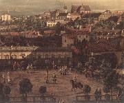 BELLOTTO, Bernardo View of Warsaw from the Royal Palace (detail) fh Norge oil painting reproduction